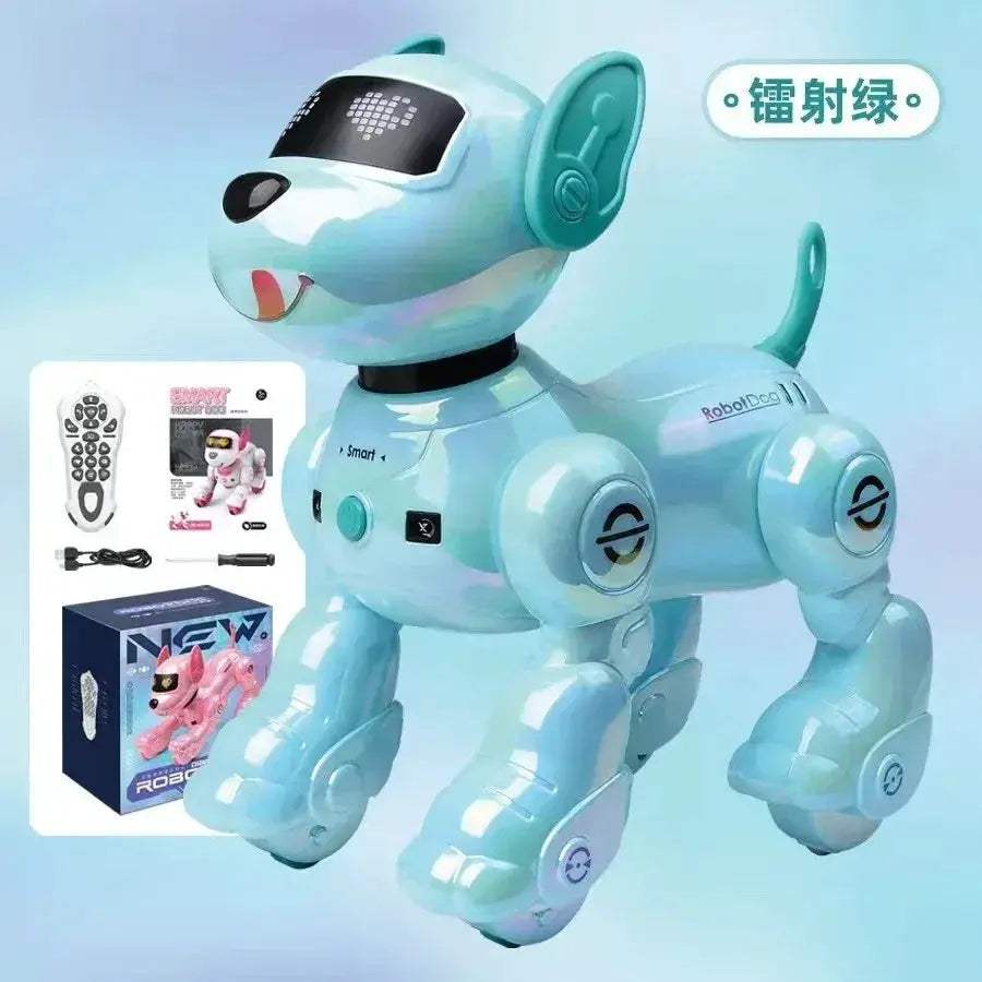 Programmable Voice Control Robot Dog Toy With Touch Sensor Music - ToylandEU