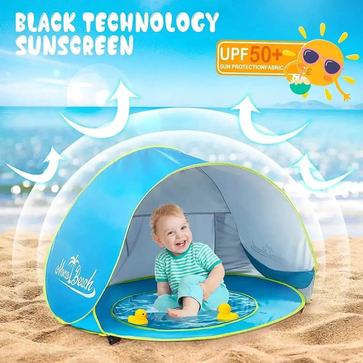  Protective Beach Tent Sun Shelter UV Toyland EU -  ToylandEU™
