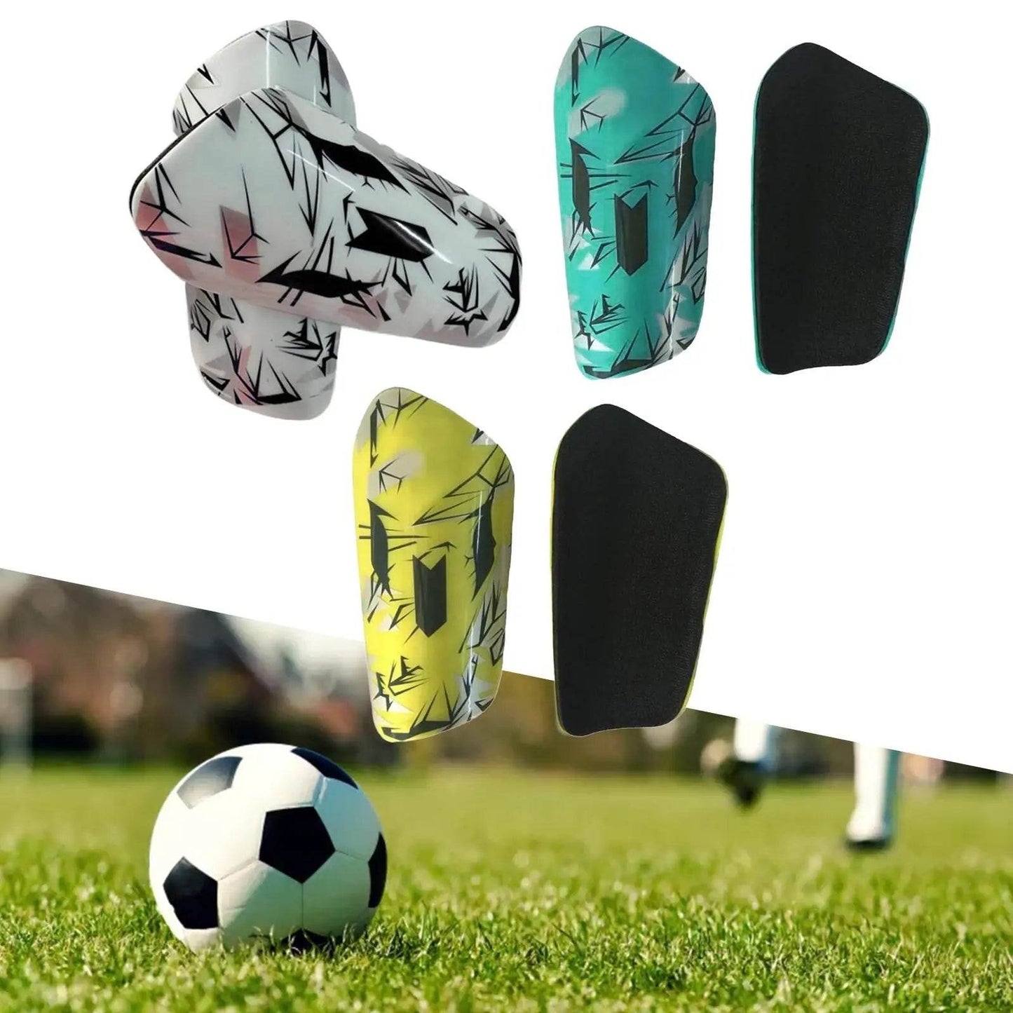 Protective Soccer Shin Guards Lightweight For Women Kids Men - ToylandEU
