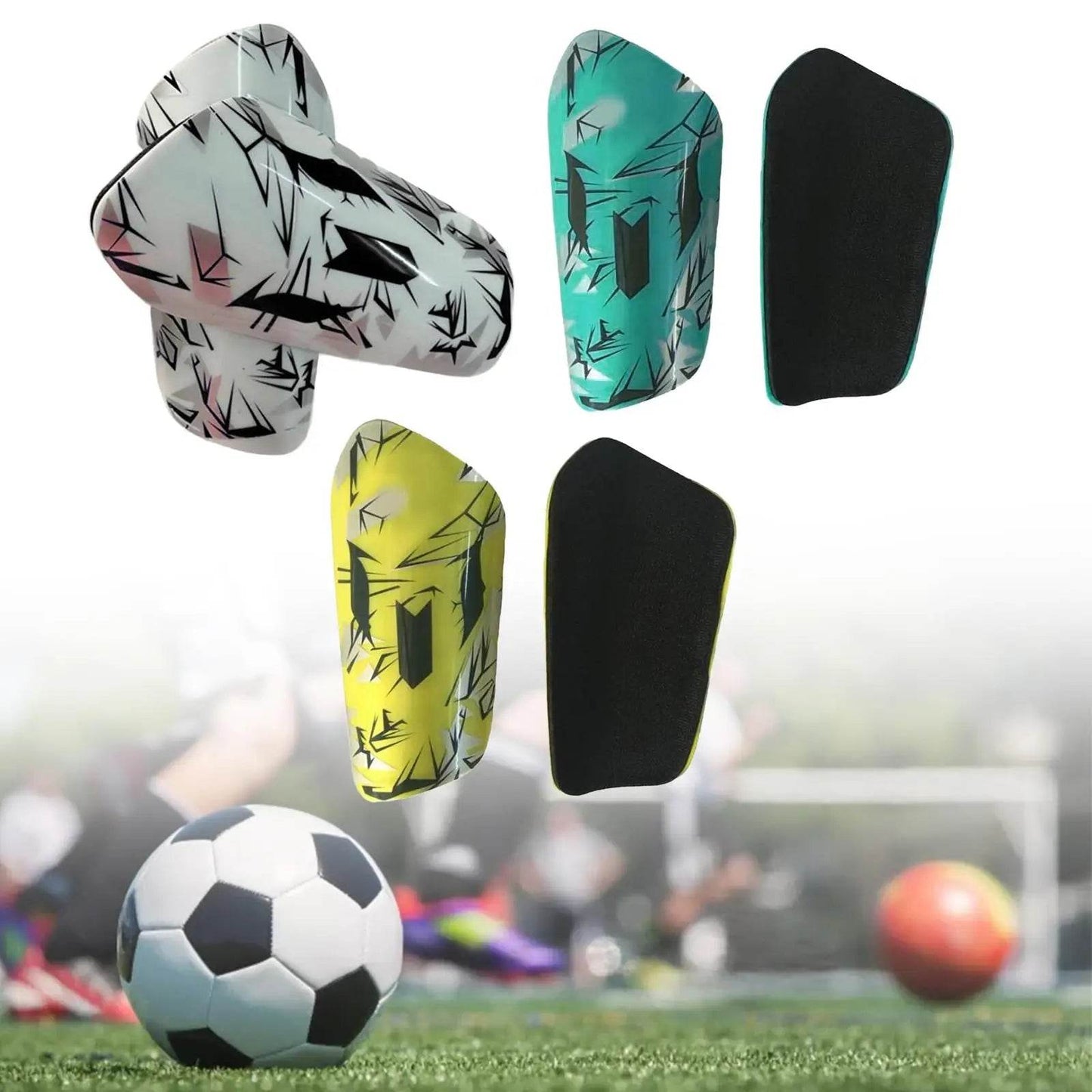 Protective Soccer Shin Guards Lightweight For Women Kids Men - ToylandEU