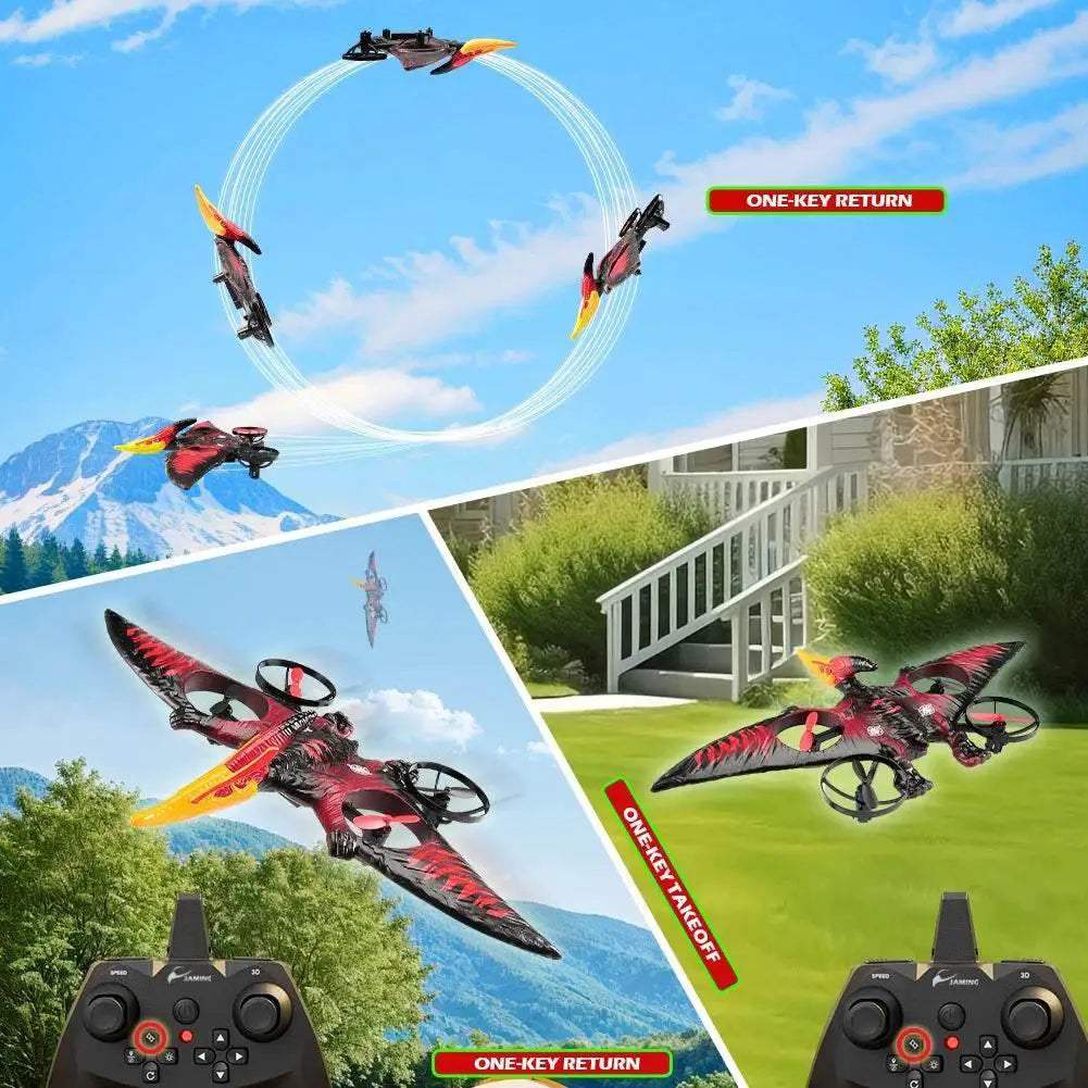  Pterosaur RC Plane 2.4G Gyro Foam Aircraft for Kids -  ToylandEU™