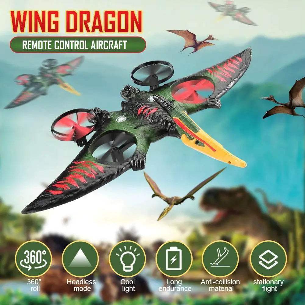  Pterosaur RC Plane 2.4G Gyro Foam Aircraft for Kids -  ToylandEU™