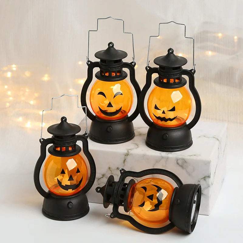Pumpkin Lantern | Retro Halloween Decor | Toylandeu™