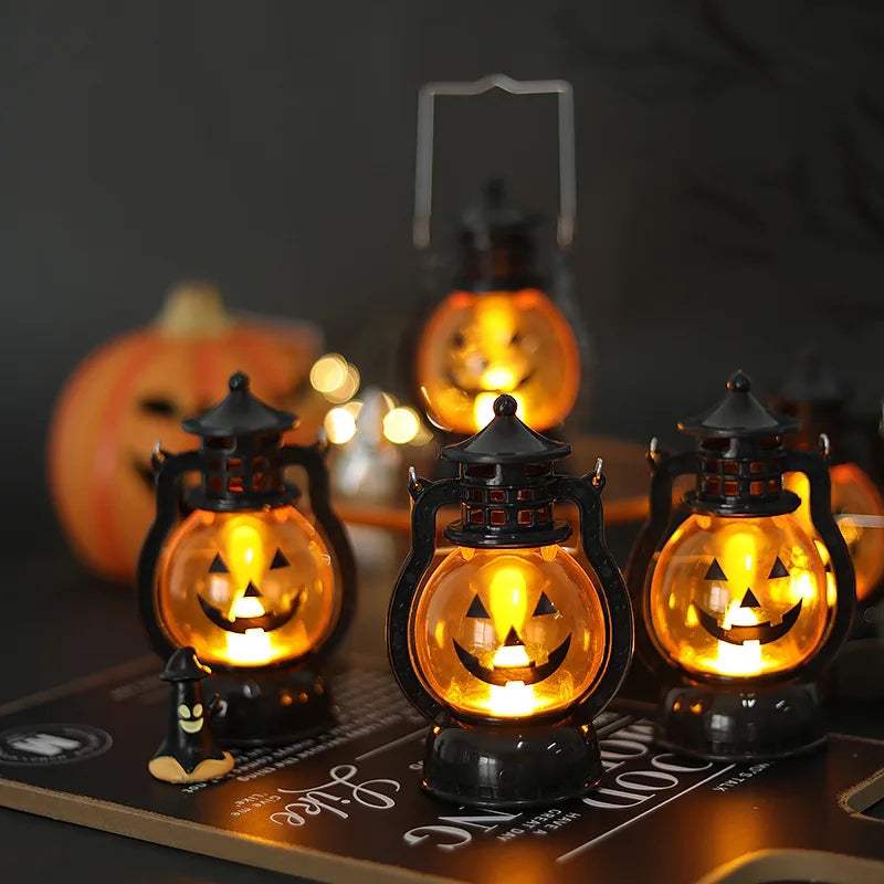 Pumpkin Lantern | Retro Halloween Decor | Toylandeu™