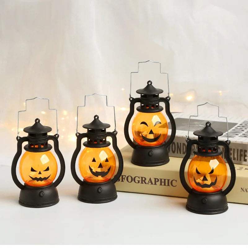 Pumpkin Lantern | Retro Halloween Decor | Toylandeu™