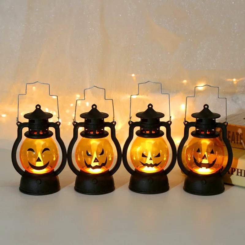 Pumpkin Lantern | Retro Halloween Decor | Toylandeu™