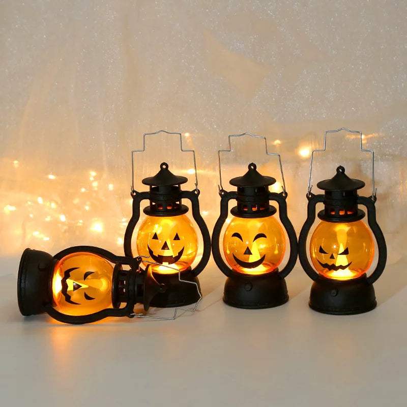 Pumpkin Lantern | Retro Halloween Decor | Toylandeu™