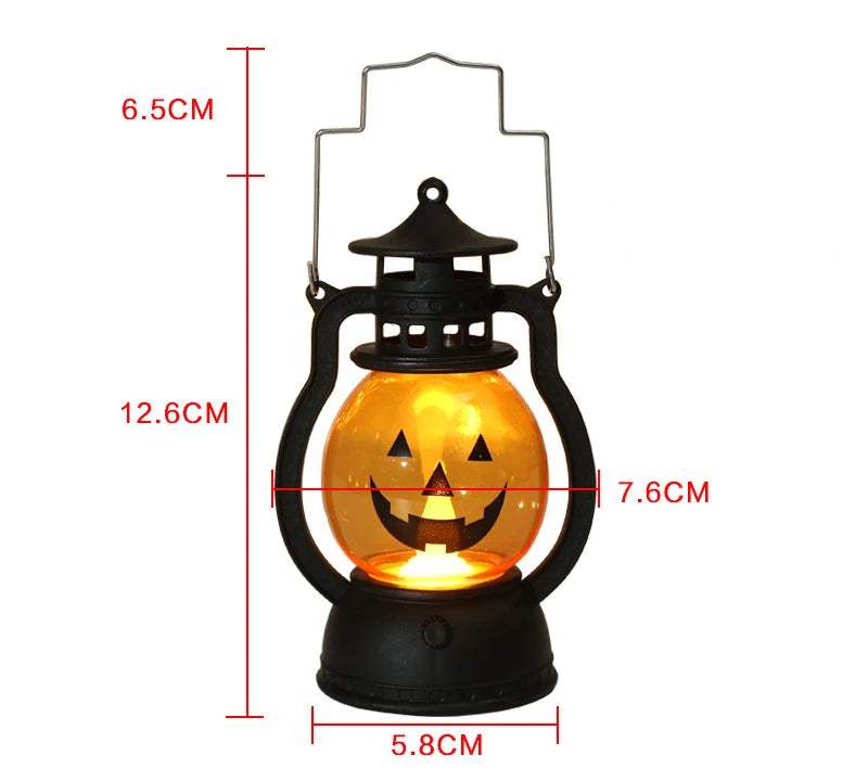 Pumpkin Lantern | Retro Halloween Decor | Toylandeu™