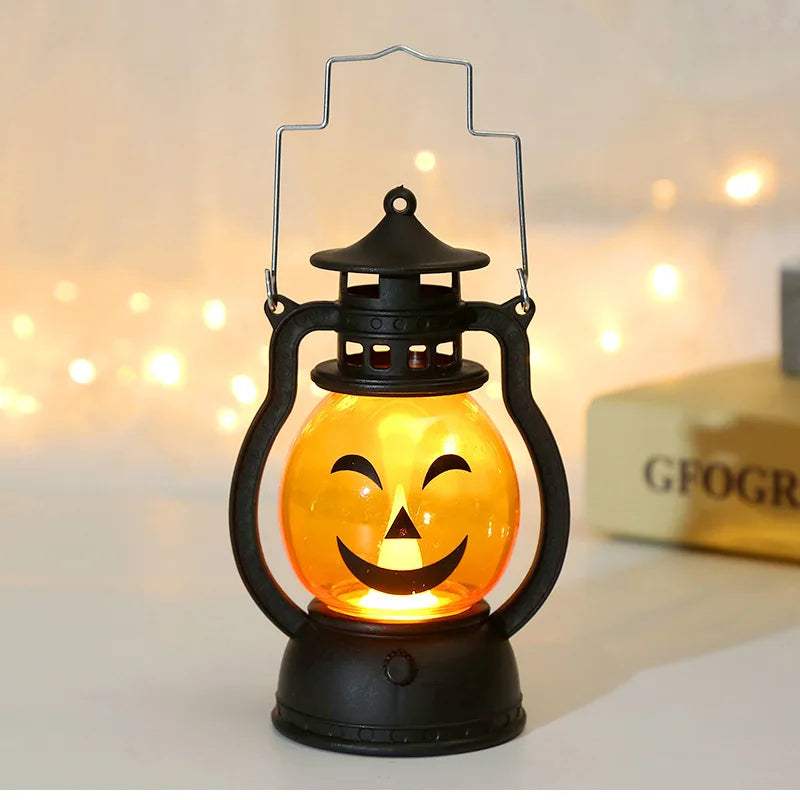 Pumpkin Lantern | Retro Halloween Decor | Toylandeu™