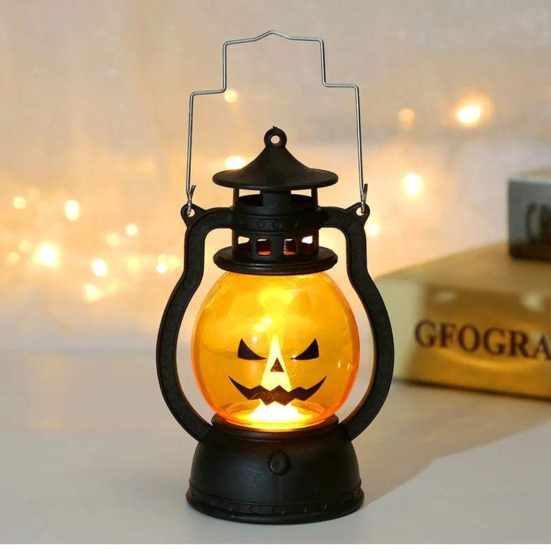 Pumpkin Lantern | Retro Halloween Decor | Toylandeu™