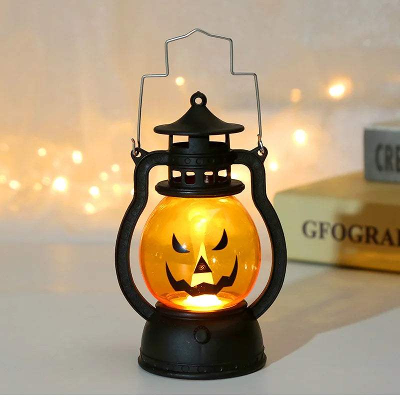 Pumpkin Lantern | Retro Halloween Decor | Toylandeu™