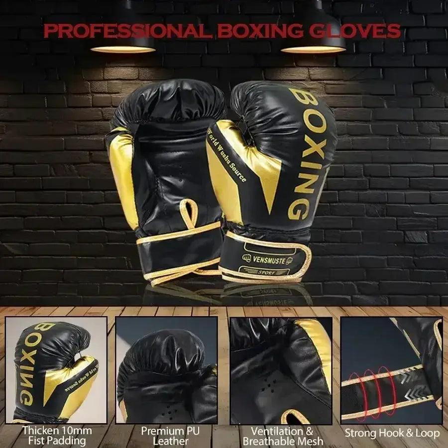  4ft Heavy Punching Bag Set With 12oz Gloves Home Gym -  ToylandEU™