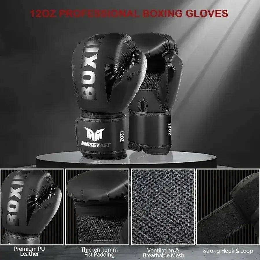  Heavy Punching Bag Set With Gloves For Home Gym Durable -  ToylandEU™