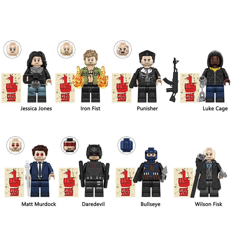  Punisher Lego Compatible Minifigure High Detail Marvel 
