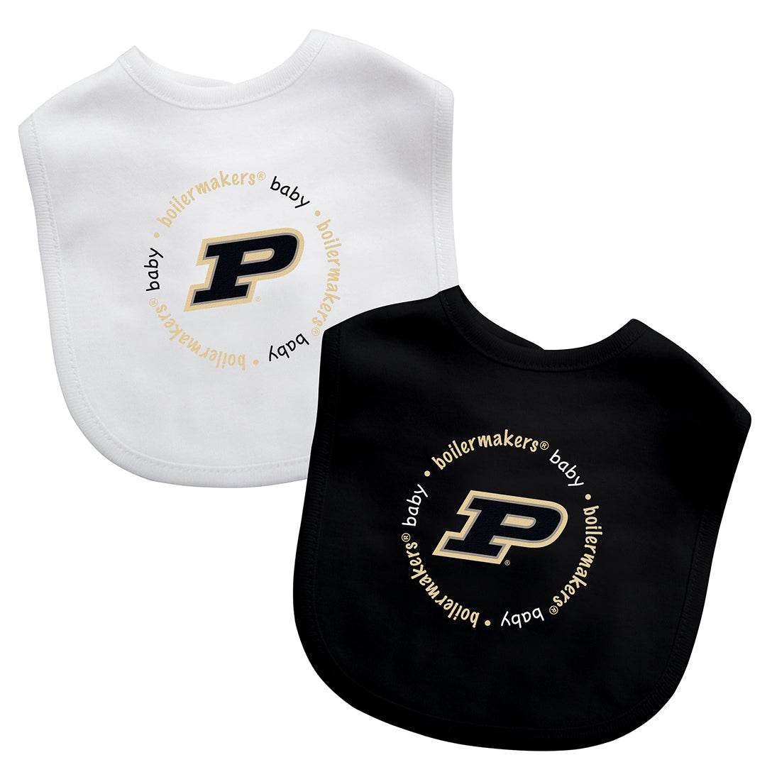 Purdue Boilermakers Baby Bibs 2 Pack Officially Licensed - ToylandEU