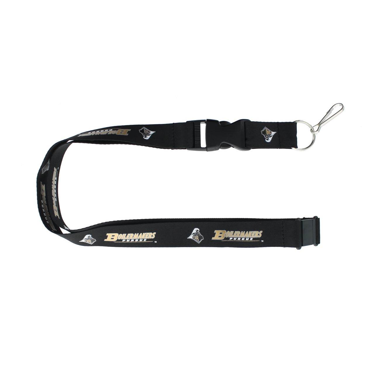 Purdue Boilermakers Black Lanyard With Breakaway Buckle - ToylandEU