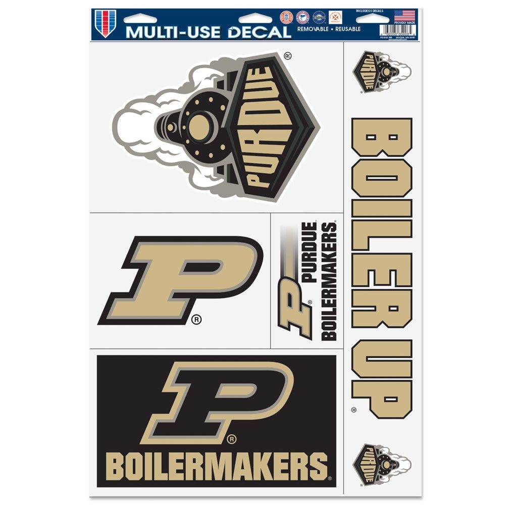 Purdue Boilermakers Decal 11x17 Ultra Officially Licensed - ToylandEU