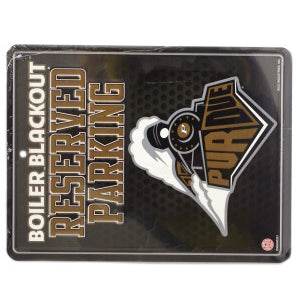 Purdue Boilermakers Metal Parking Sign Special Order - ToylandEU