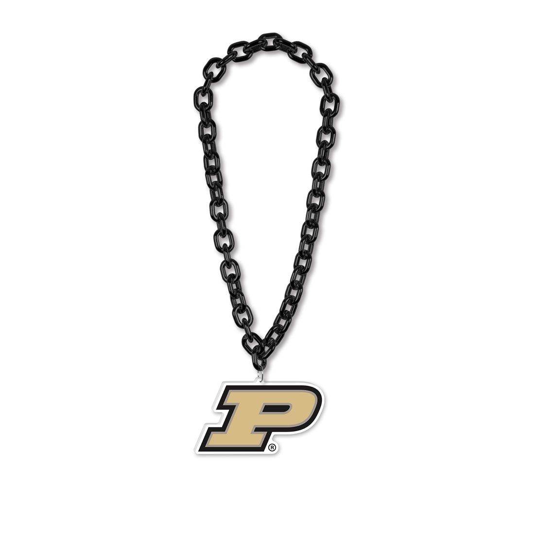 Purdue Boilermakers Necklace Foam Logo Big Fan Chain - ToylandEU