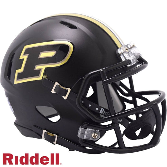 Purdue Boilermakers Replica Mini Speed Helmet Black 2024 - ToylandEU