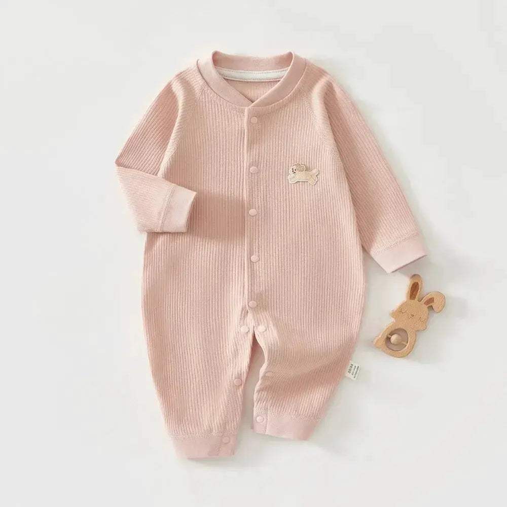Pure Cotton Baby Jumpsuit Unisex Romper 0 To 18 Months - ToylandEU