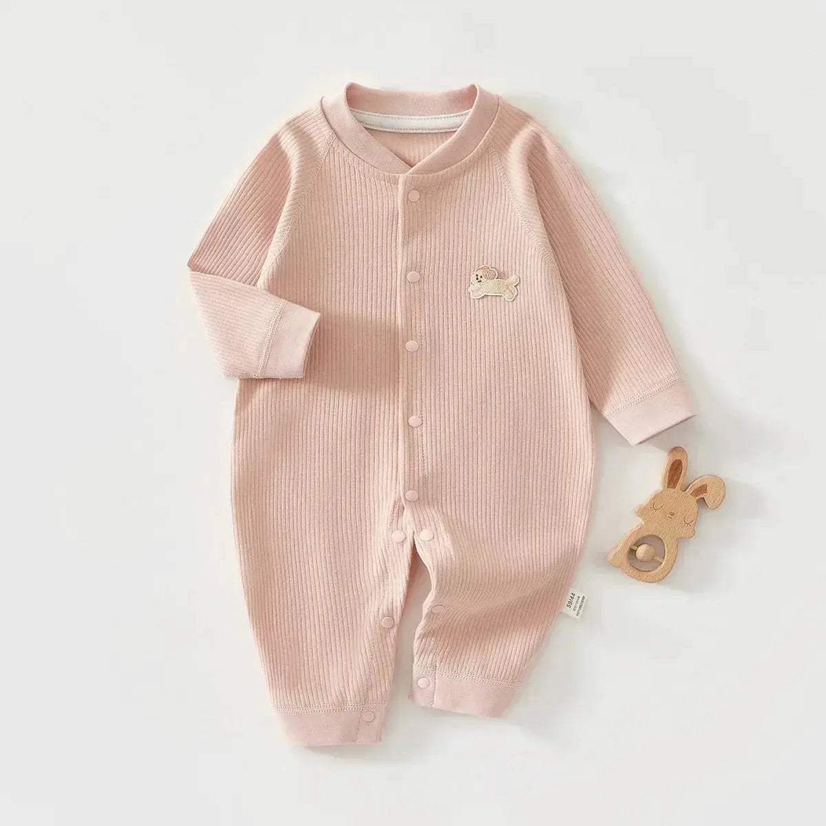 Pure Cotton Baby Jumpsuit Unisex Romper 0 To 18 Months - ToylandEU
