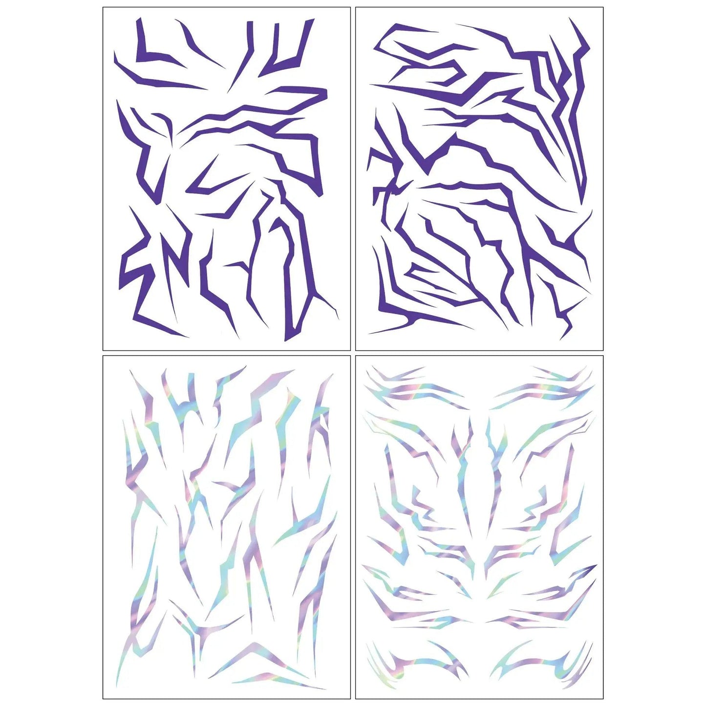  Purple Laser KPOP Mylar Balloons Party Decor Delight -  ToylandEU™