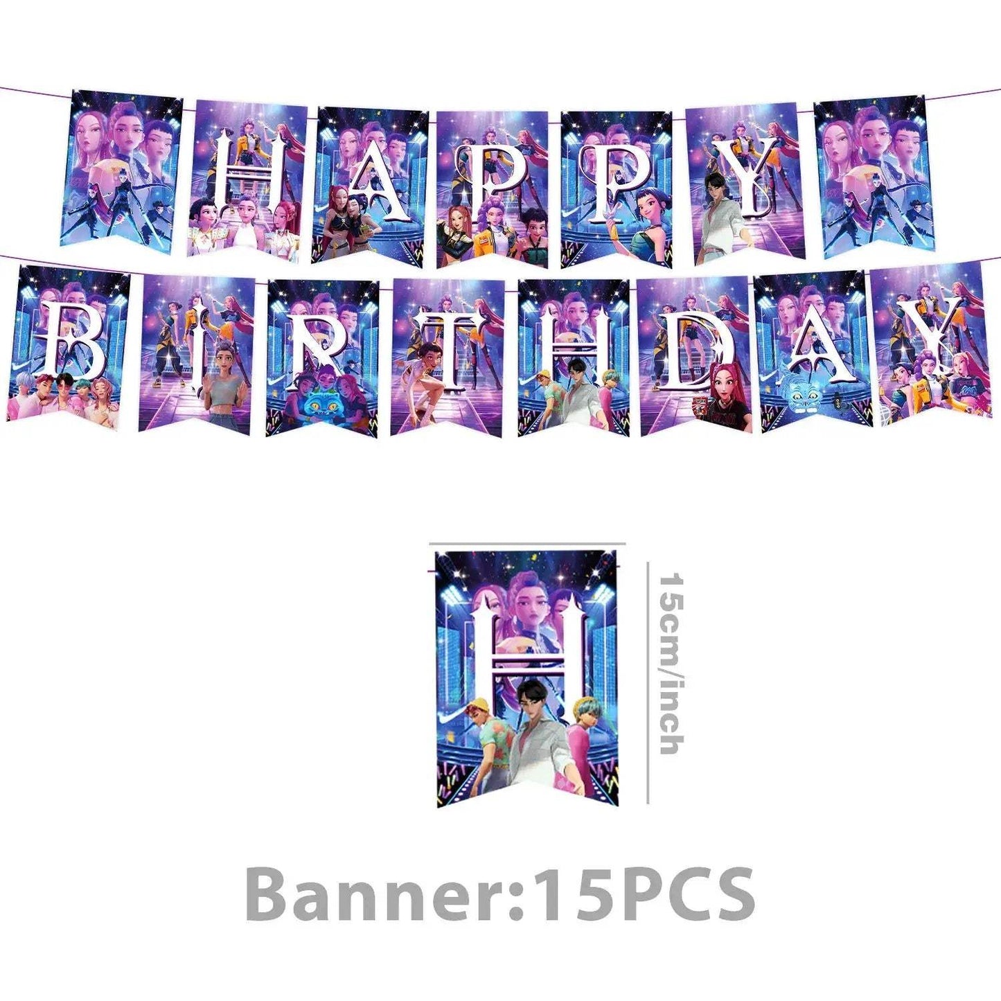  Purple Laser KPOP Mylar Balloons Party Decor Delight -  ToylandEU™
