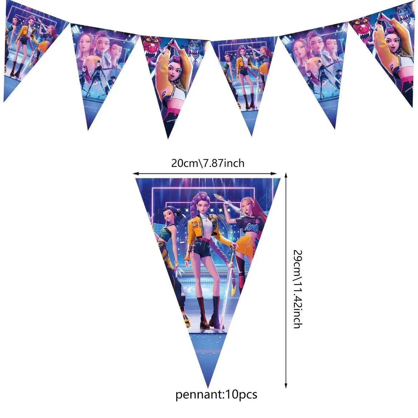  Purple Laser KPOP Mylar Balloons Party Decor Delight -  ToylandEU™