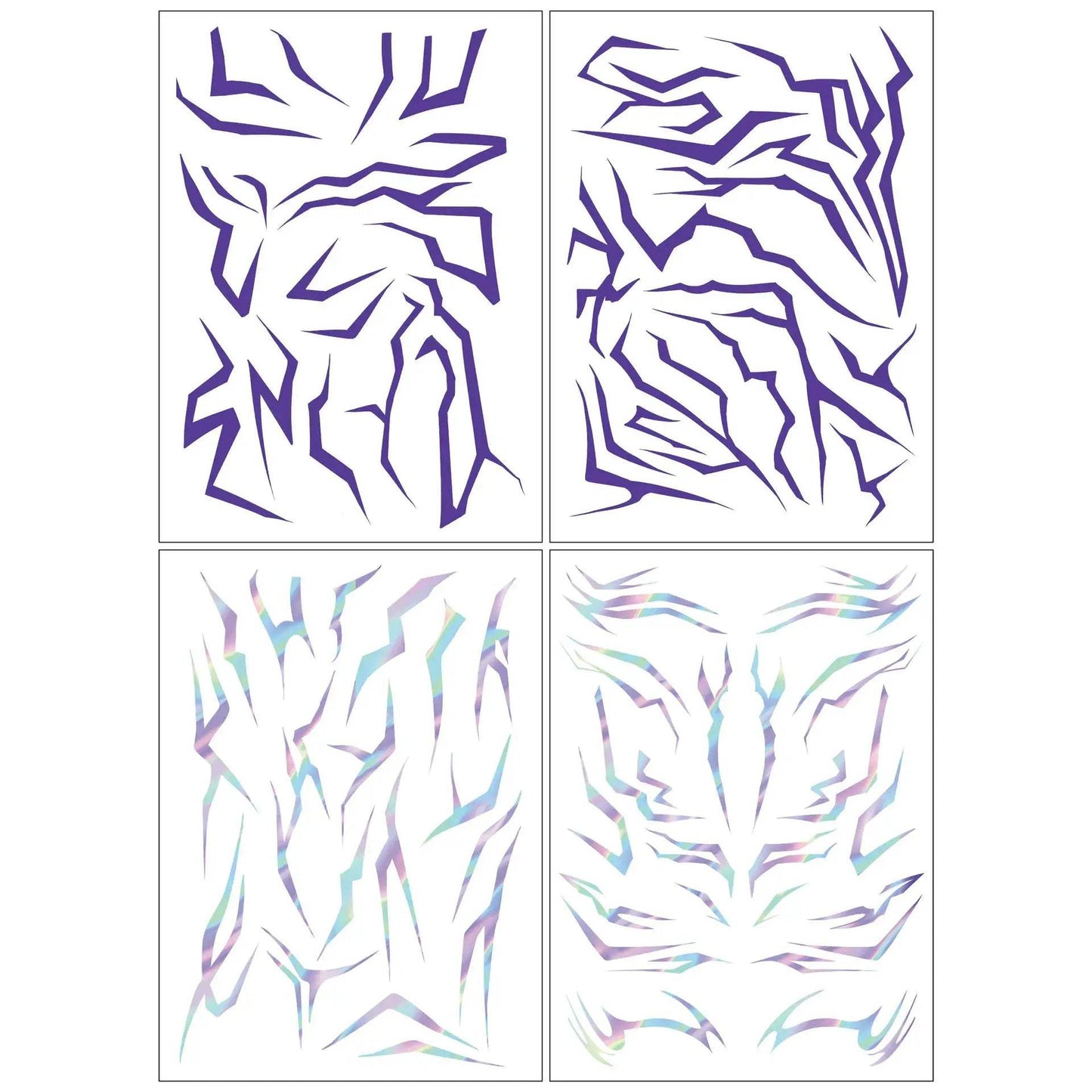  Purple Laser KPOP Mylar Balloons Party Decor Delight -  ToylandEU™