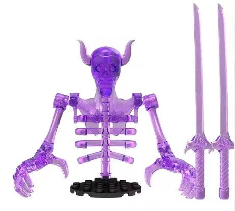 Purple Spirit Armor Custom Figure Premium ABS Plastic - ToylandEU