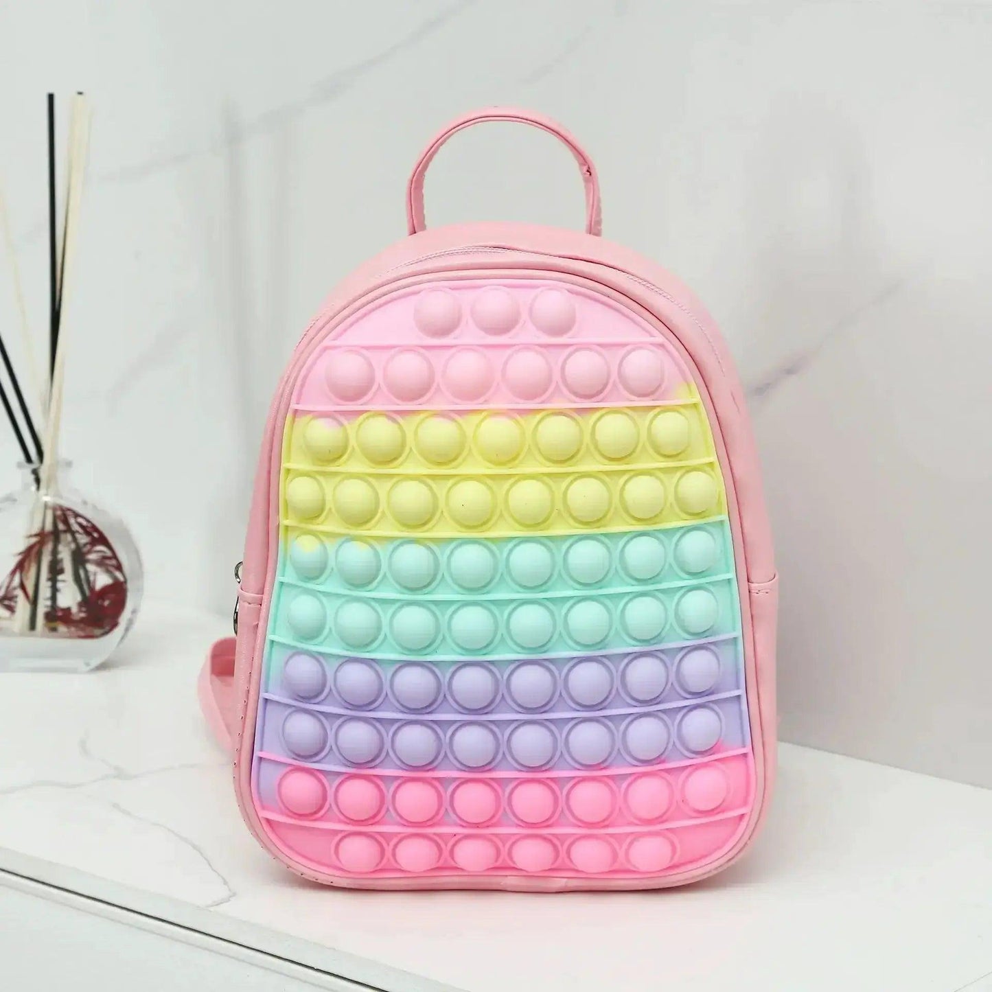  Push Bubble Backpack Colorful Fidget Toy Stress Relief -  ToylandEU™