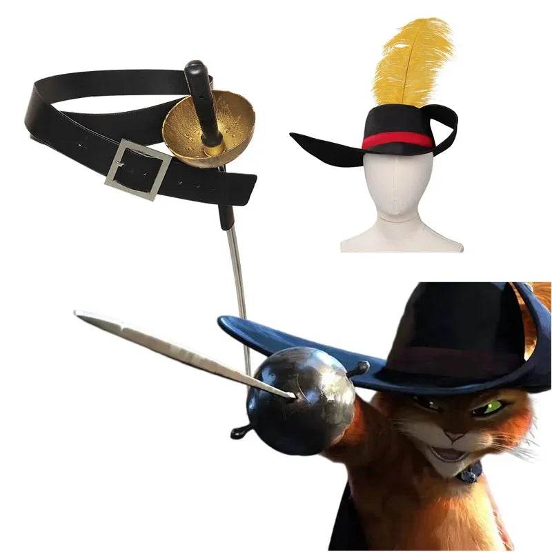 Puss in Boots Kids Costume Set with Sword & Cloak - Adventure Awaits! - ToylandEU