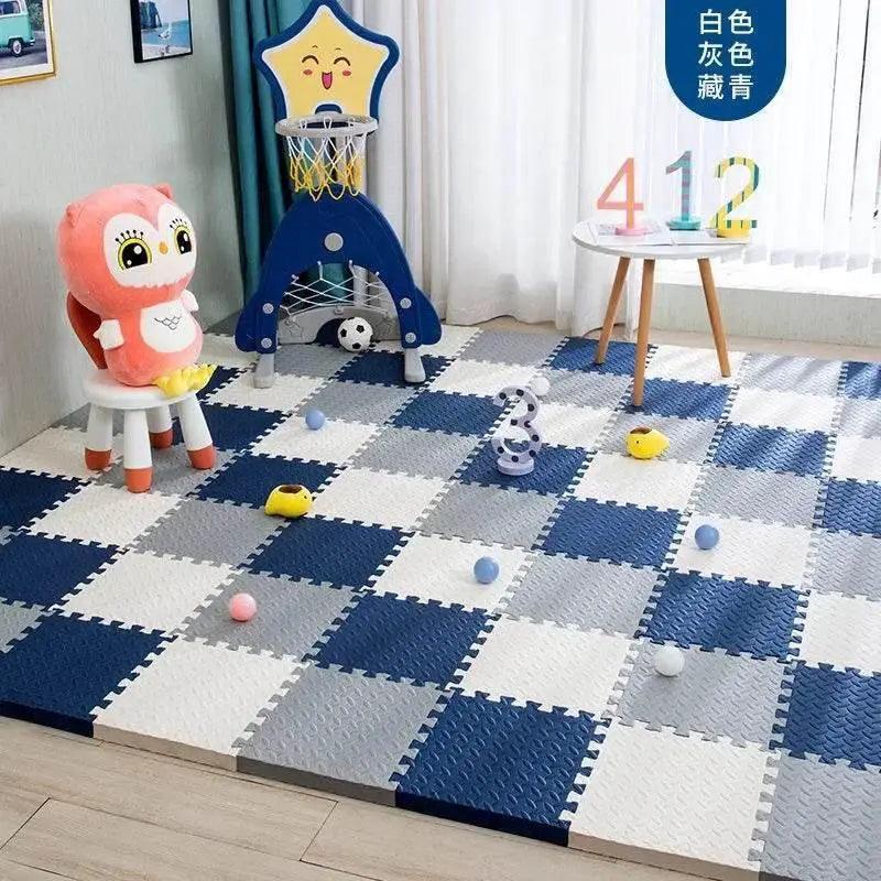  12Piece Foam Baby Play Mat Puzzle Interlocking Exercise Floor Tiles Soft Carpet 30x30x1cm -  ToylandEU™