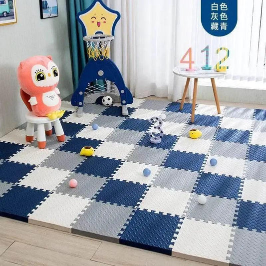  12Piece Foam Baby Play Mat Puzzle Interlocking Exercise Floor Tiles Soft Carpet 30x30x1cm -  ToylandEU™
