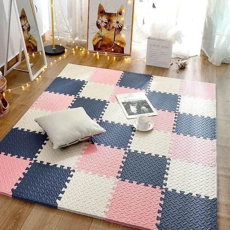  12Piece Foam Baby Play Mat Puzzle Interlocking Exercise Floor Tiles Soft Carpet 30x30x1cm -  ToylandEU™