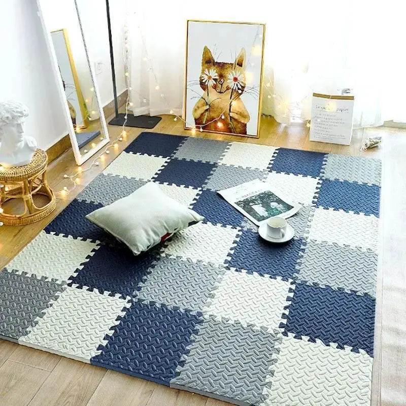  12Piece Foam Baby Play Mat Puzzle Interlocking Exercise Floor Tiles Soft Carpet 30x30x1cm -  ToylandEU™