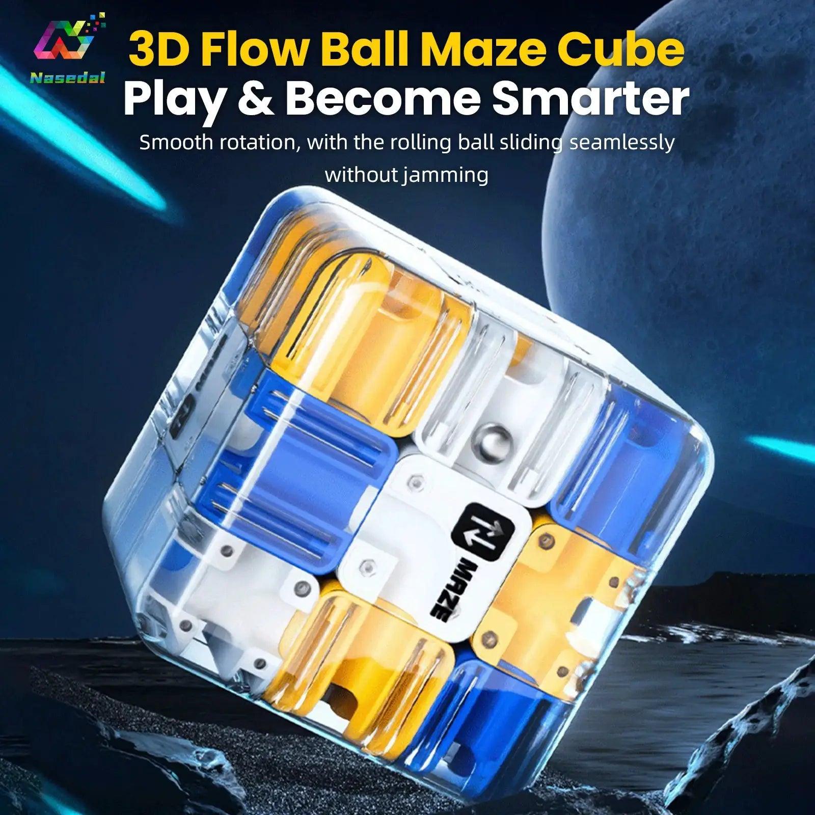  3D Ball Maze Magic Cube Puzzle For Kids Stress Relief -  ToylandEU™
