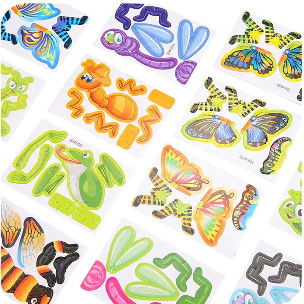  3D Insect Puzzles For Kids Party Educational Fun Pack -  ToylandEU™