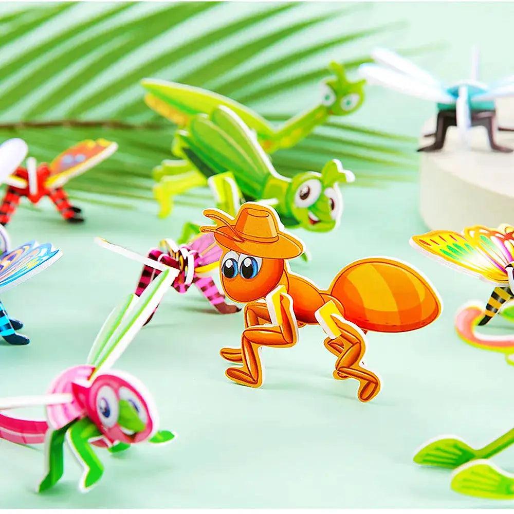  3D Insect Puzzles For Kids Party Educational Fun Pack -  ToylandEU™