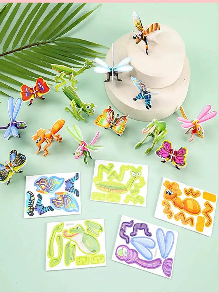  3D Insect Puzzles For Kids Party Educational Fun Pack -  ToylandEU™
