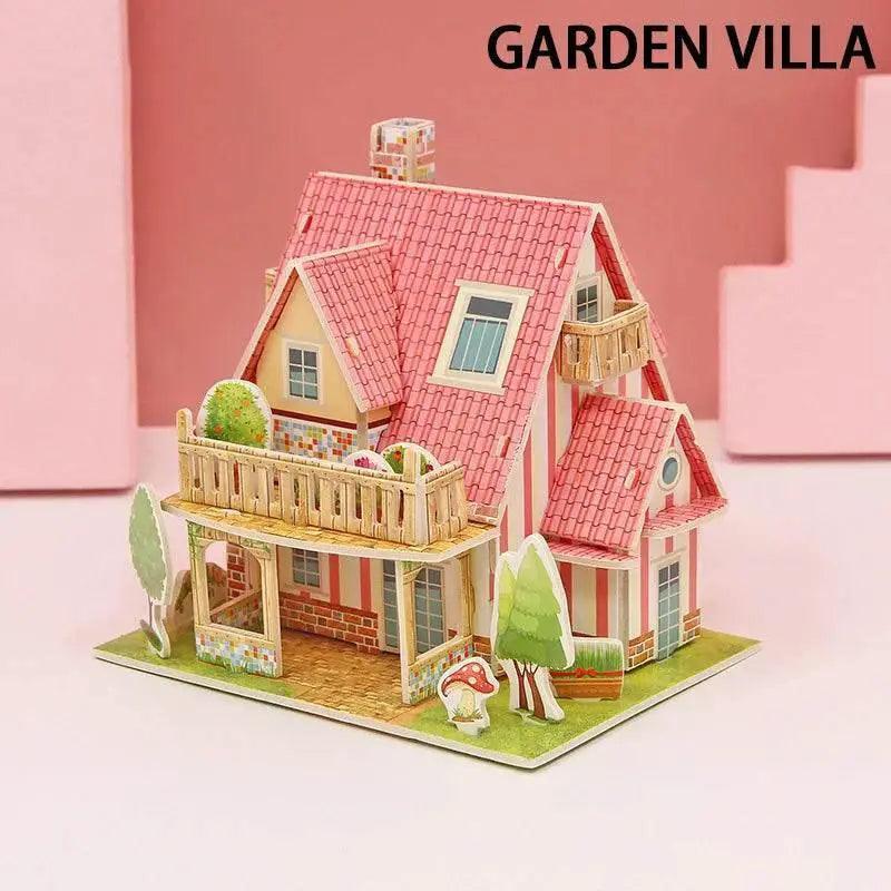  3D Paper Puzzle Montessori Miniature House Set for Kids Age 3 to 7 Handmade Educational Toy -  ToylandEU™