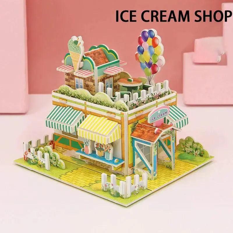  3D Paper Puzzle Montessori Miniature House Set for Kids Age 3 to 7 Handmade Educational Toy -  ToylandEU™