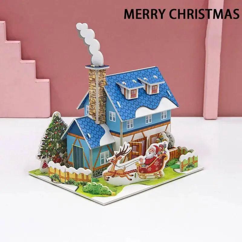  3D Paper Puzzle Montessori Miniature House Set for Kids Age 3 to 7 Handmade Educational Toy -  ToylandEU™