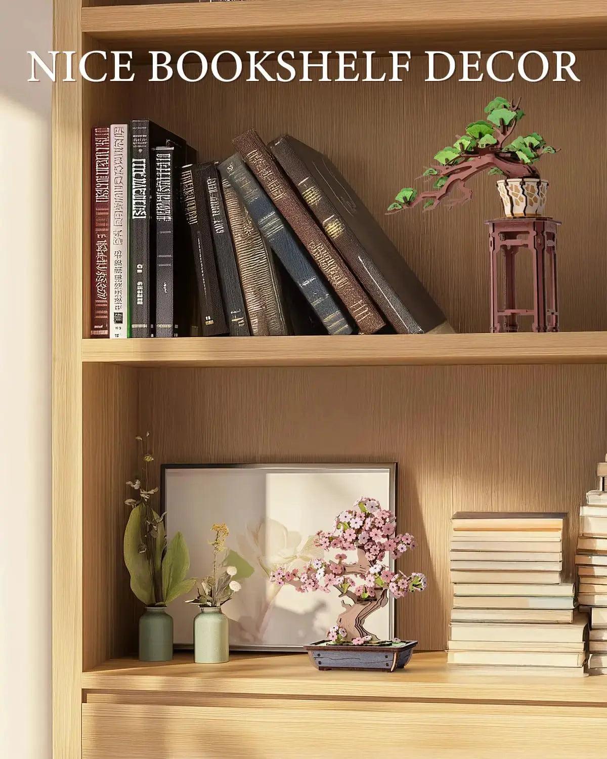  3D Wooden Sakura Bonsai Puzzle Kit Easy Assembly Gift -  ToylandEU™