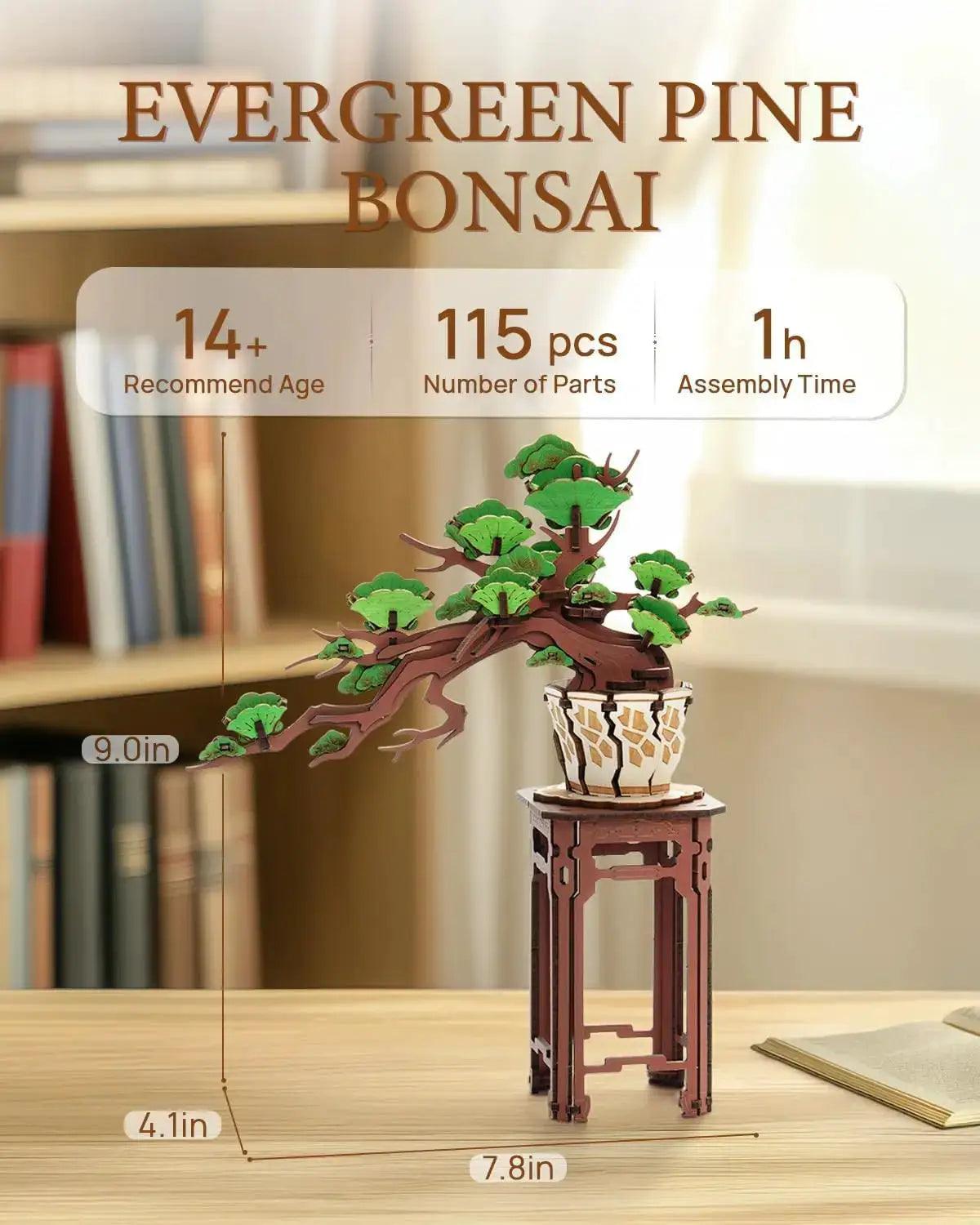  3D Wooden Sakura Bonsai Puzzle Kit Easy Assembly Gift -  ToylandEU™