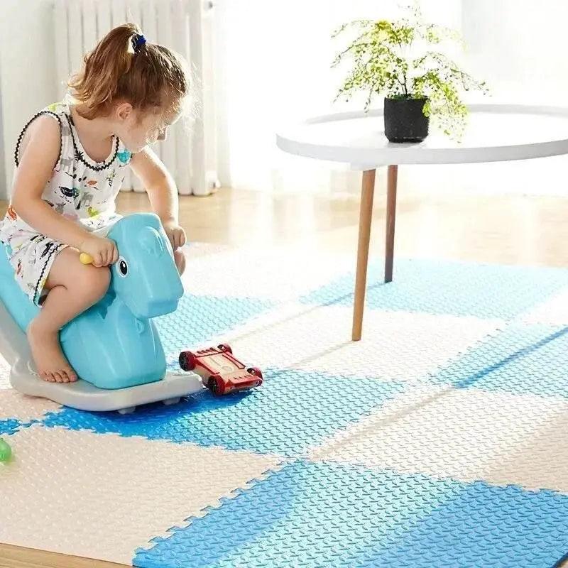  8-16pcs Baby Puzzle Floor Kids Carpet EVA Foam Baby Mattress Educational Play Mat for Children 30x1cm -  ToylandEU™