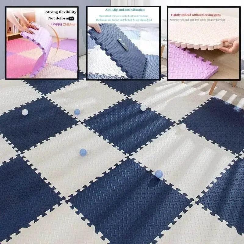  8-16pcs Baby Puzzle Floor Kids Carpet EVA Foam Baby Mattress Educational Play Mat for Children 30x1cm -  ToylandEU™