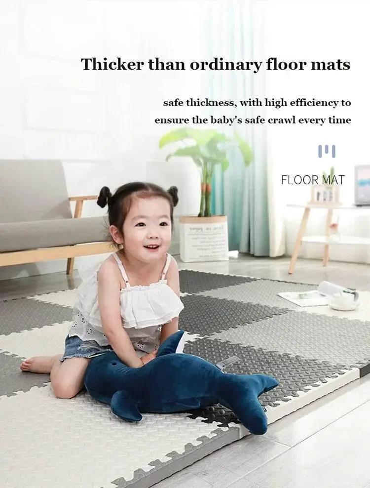  8-16pcs Baby Puzzle Floor Kids Carpet EVA Foam Baby Mattress Educational Play Mat for Children 30x1cm -  ToylandEU™