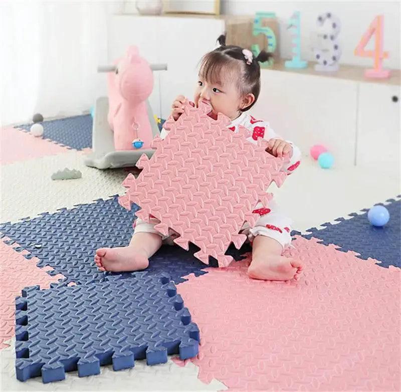  8PCS Tatami Gyms and Playmats Baby Floor Mat Sound Deadening Puzzle Mat for Babies Noise Reduction and Playground Entertainment -  ToylandEU™